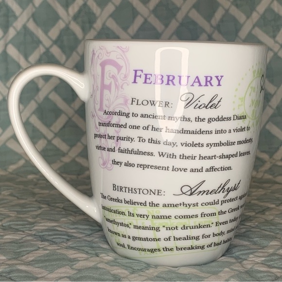 Gift Craft February Coffee/Teacup - Picture 4 of 9